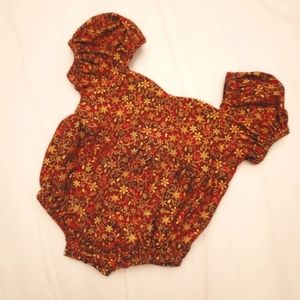 Christmas baby romper, baby romper outfit handmade